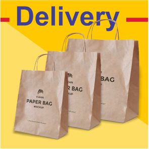 Sacolas e sacos para delivery
