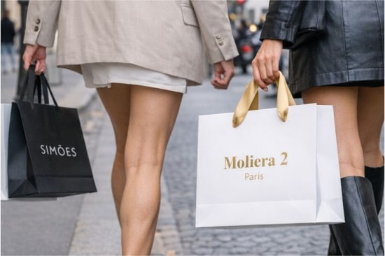 Sacolas Personalizadas de luxo