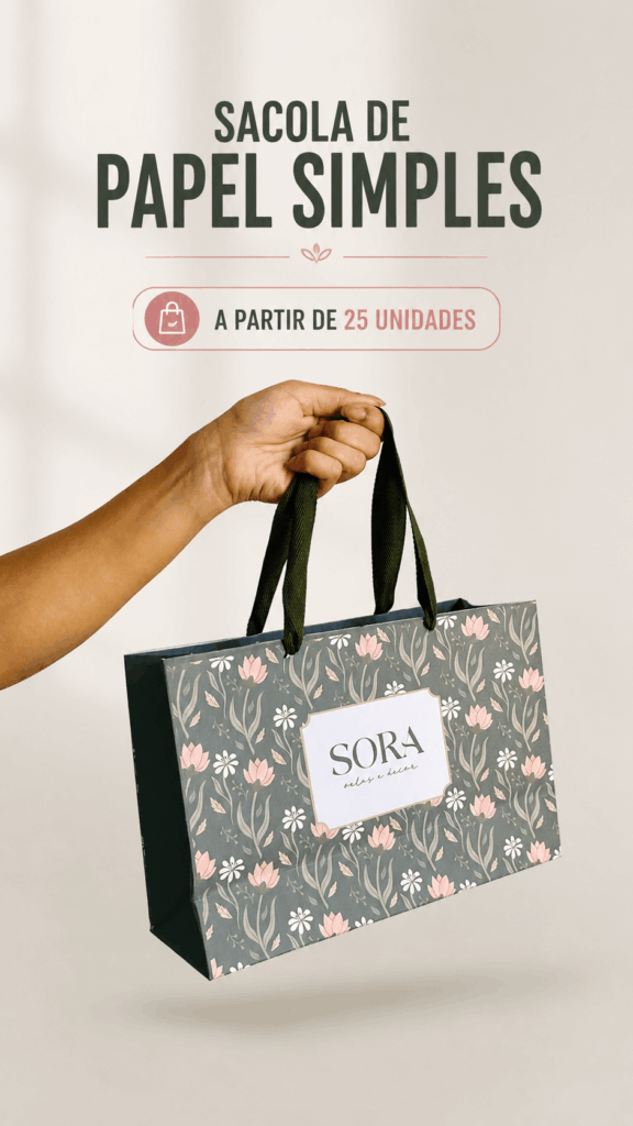 Sacolas personalizadas