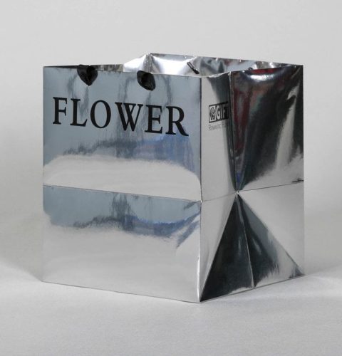 sacolas de papel com laminação metalizada